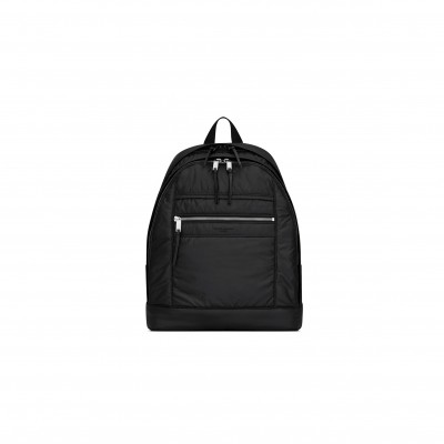 YSL CITY BACKPACK IN NYLON 821007FAEY91000 (42*32*14cm)